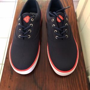 Sperry Striper Two Navy Mens 10
